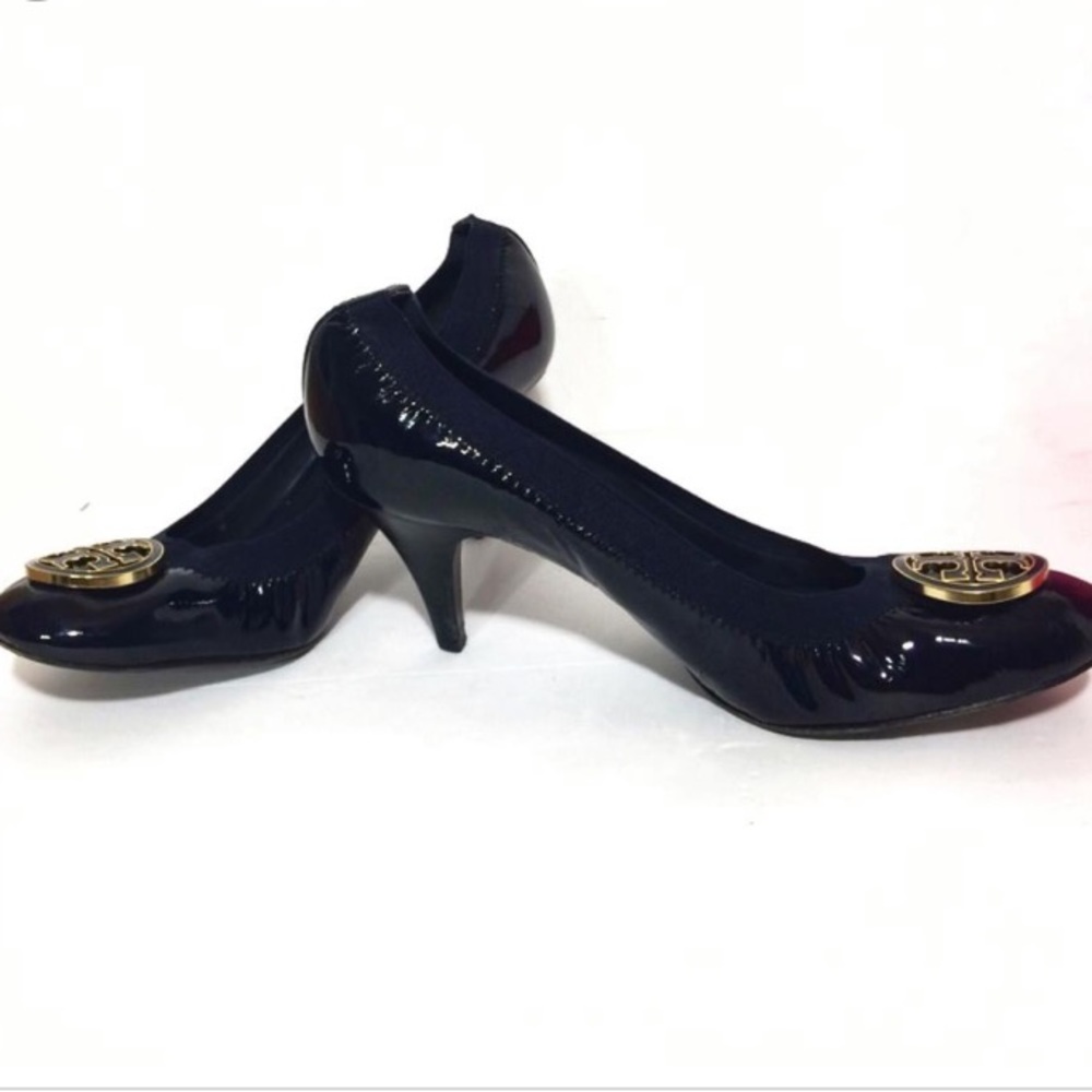 Tory Burch Caroline Mid-Heel Pump